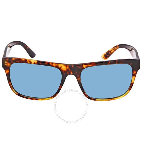 Burberry The Doodle Blue Square Men's Sunglasses 